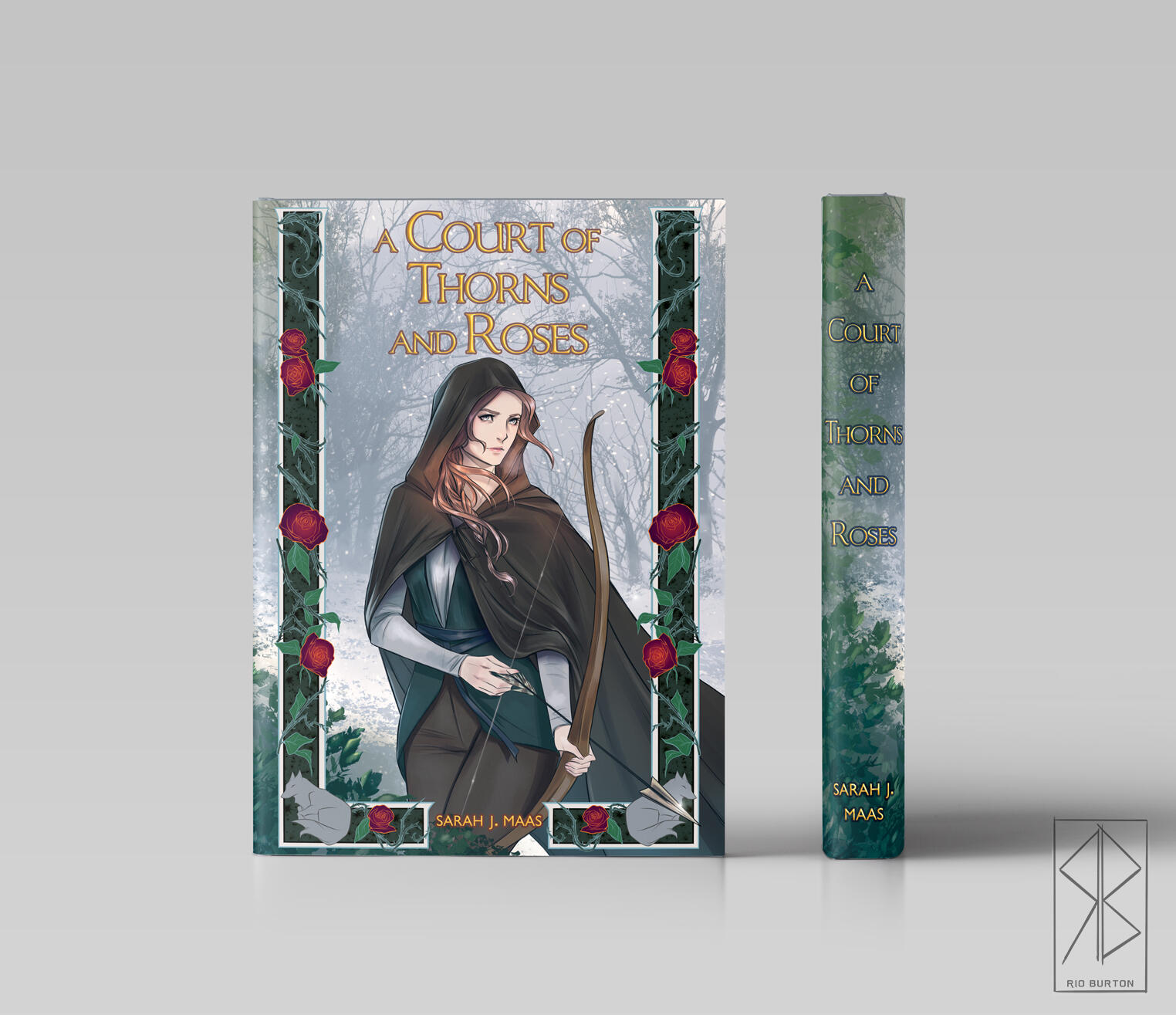 A Court of Thorns and Roses by Sarah J. Maas.
